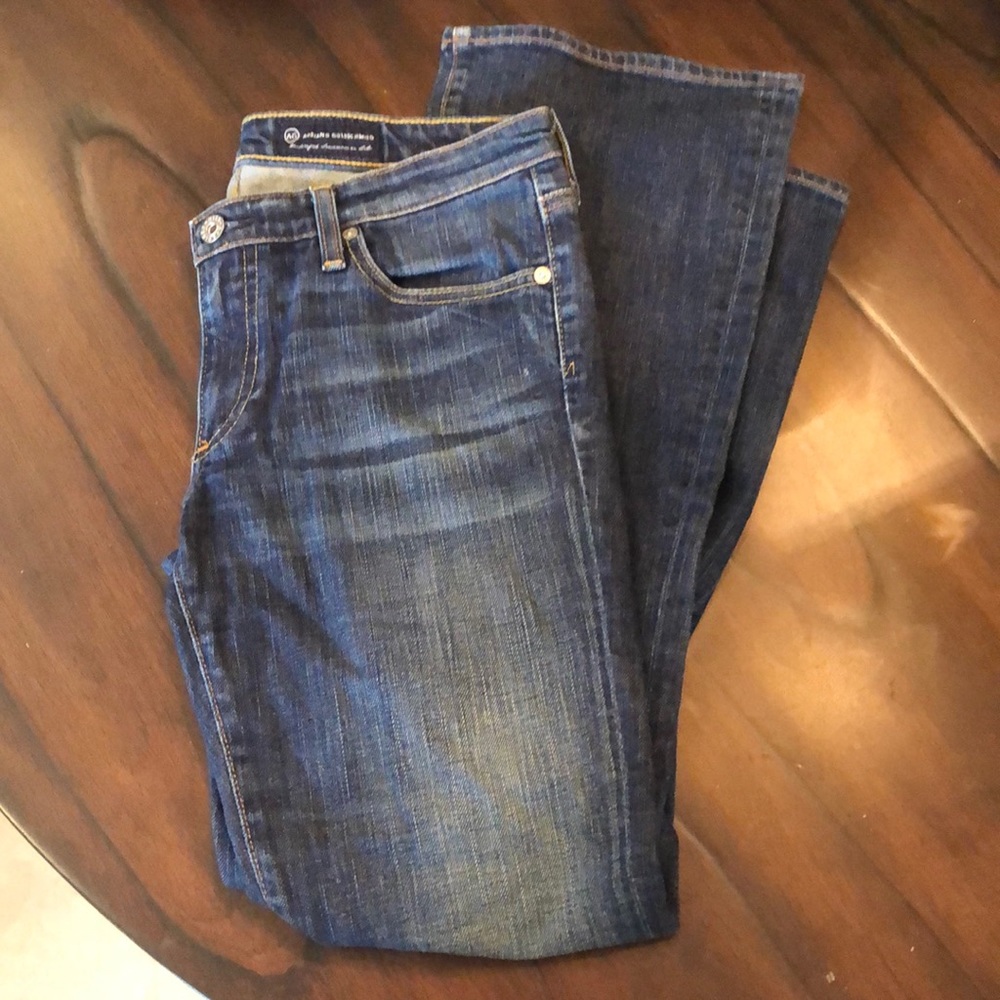 29R AG Angelina Classic petite boot cut pocket soft jeans